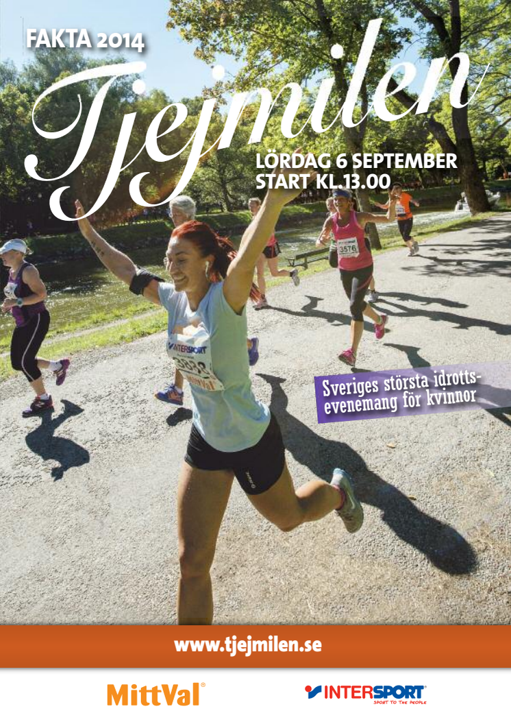 Tjejmilen 2014 Pressguide