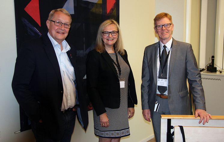 Paul Åkerlund, Irene Bernhard, Gunnar Peterson