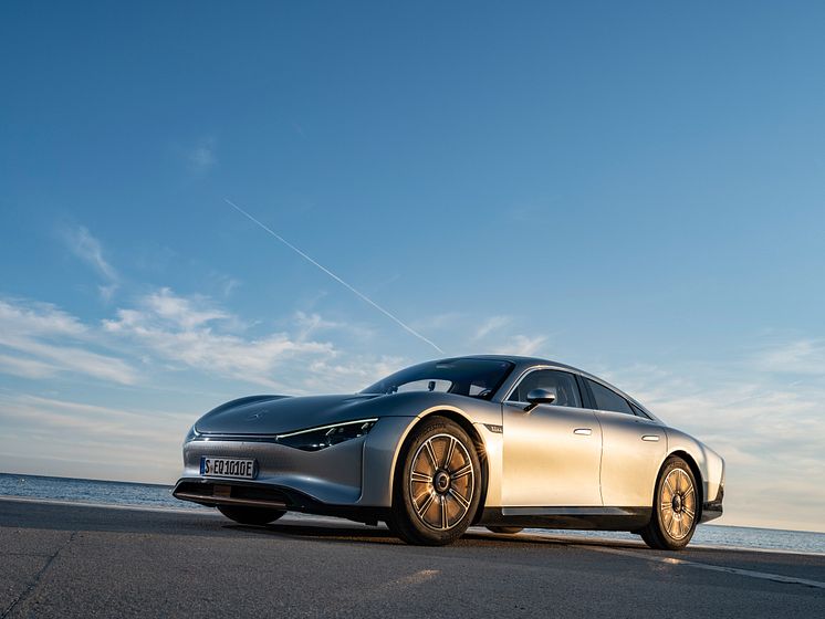 Mercedes-Benz VISION EQXX slog rekord i energieffektivitet