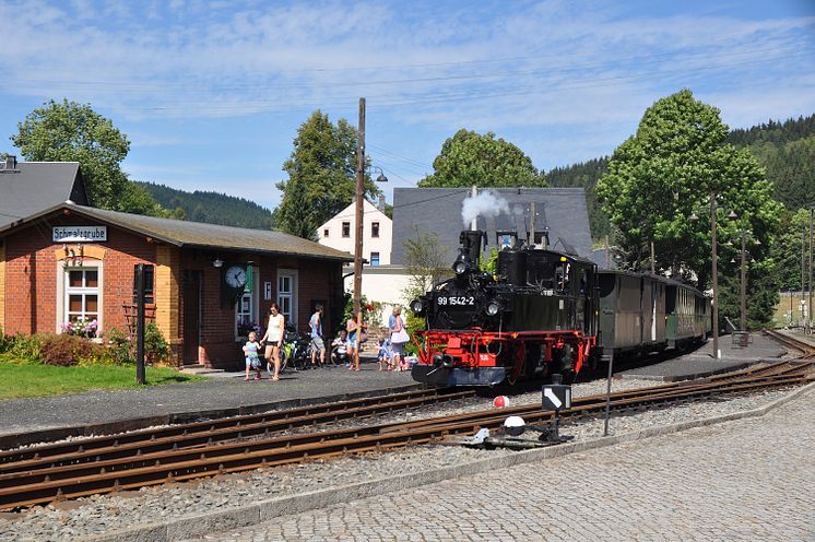 Pressnitztalbahn_Bahnhof Schmalzgrube_ FotoThomas Poth