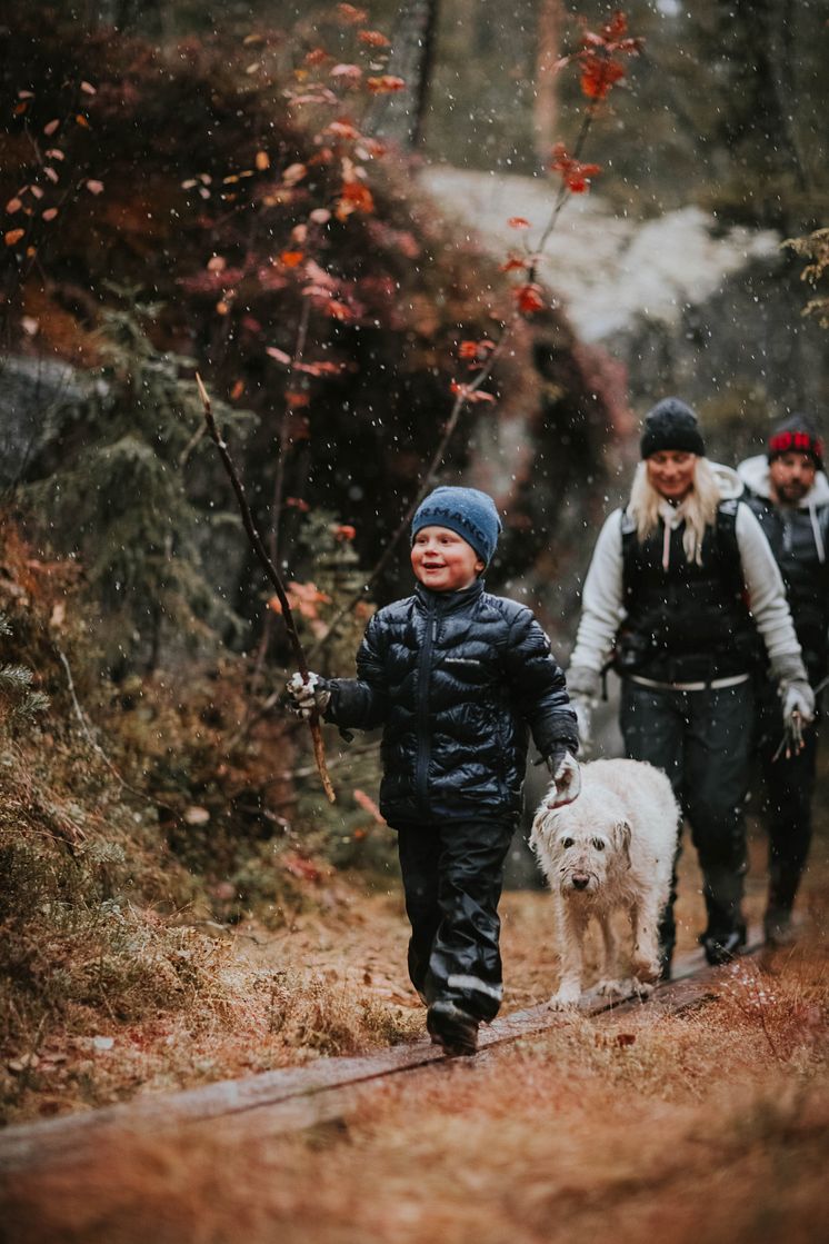 Familjevandring i Höga Kusten 