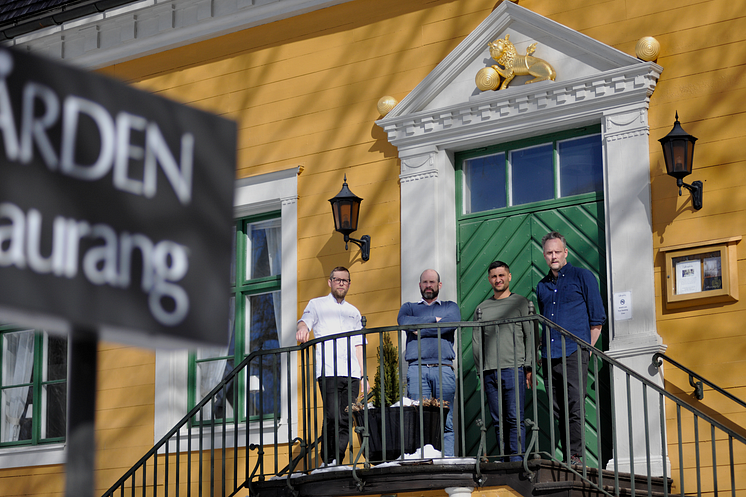 Per Boman, Sävargården, Robert Rimmevik och Nazim Imeri, Maja Beskowgymnasiet, Anders Samuelsson Blå Huset.