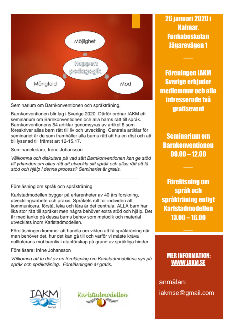 18 jan kl 13 Årsmöte avd Kalmar, Färjestadens Bibliotek