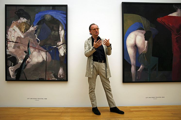 Dr. Alfred Weidinger zur Eröffnung der "Arno Rink. Ich male!" Ausstellung im Museum der bildenden Künste