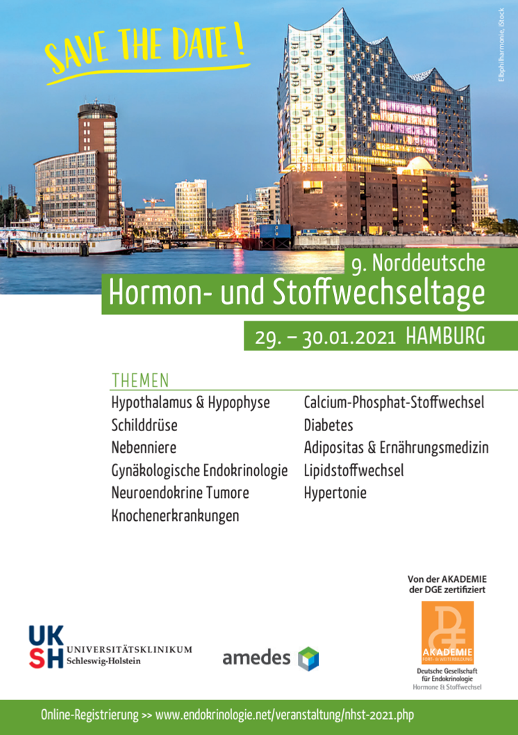 Flyer - Norddeutsche Hormon- und Stoffwechseltage 2021