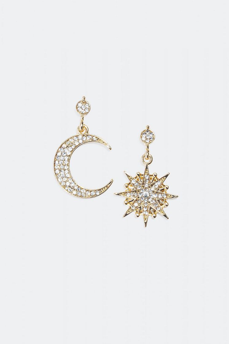 Earrings with Rhinestones