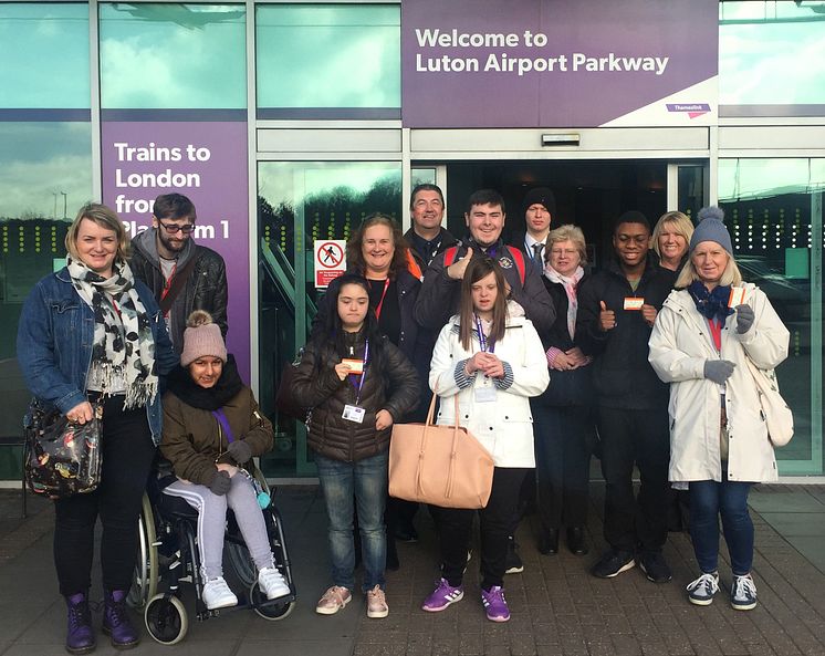 181114 Bedford College Try A Train event - at Luton Airport Parkway