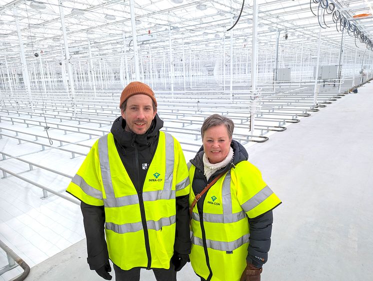 Henrik Ölvebo (MP) och Birgitta Larsson (S)