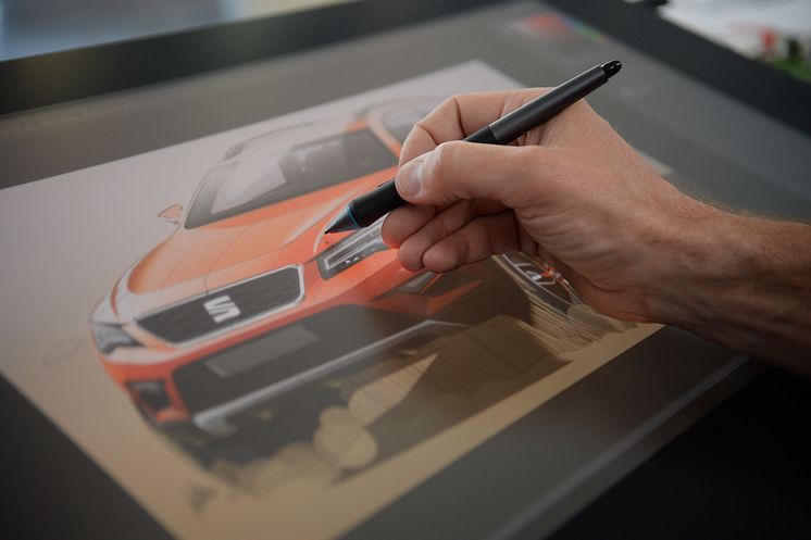 More than 1,000 sketches are made before settling on the final design of a vehicle