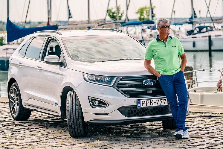 Ford Edge márkanagykövet Litkey Farkas