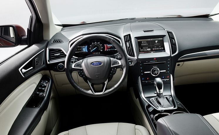 Nye Ford Edge lanseres i Europa i slutten av 2015