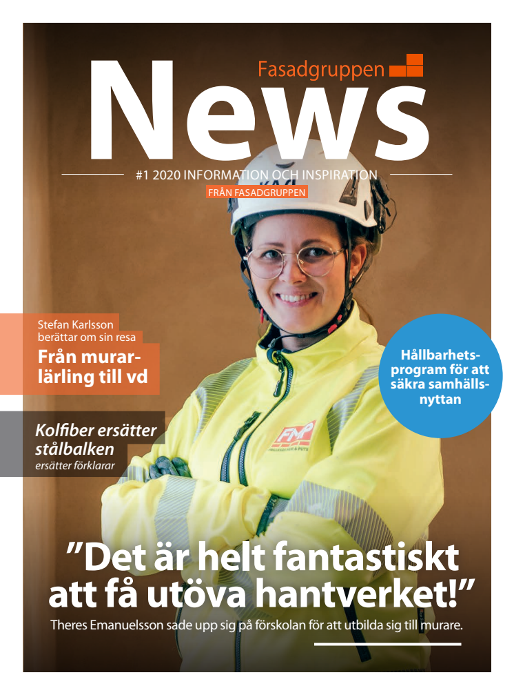 Fasadgruppen News - nytt nummer ute nu!