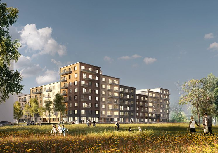 Limhamns läge 290 lägenheter och 2 lokaler