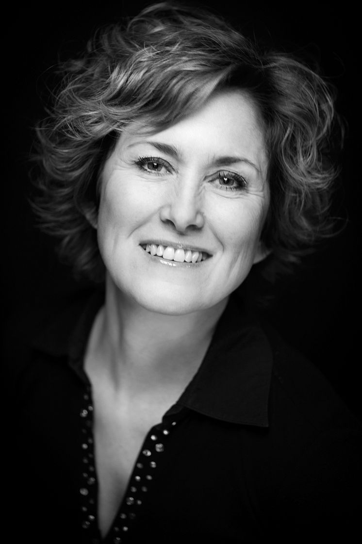 Marianne Hellgren Staykov, sopran, gör rollen som Ilia i Idemeneo på Drottningholms Slottsteater 2014 