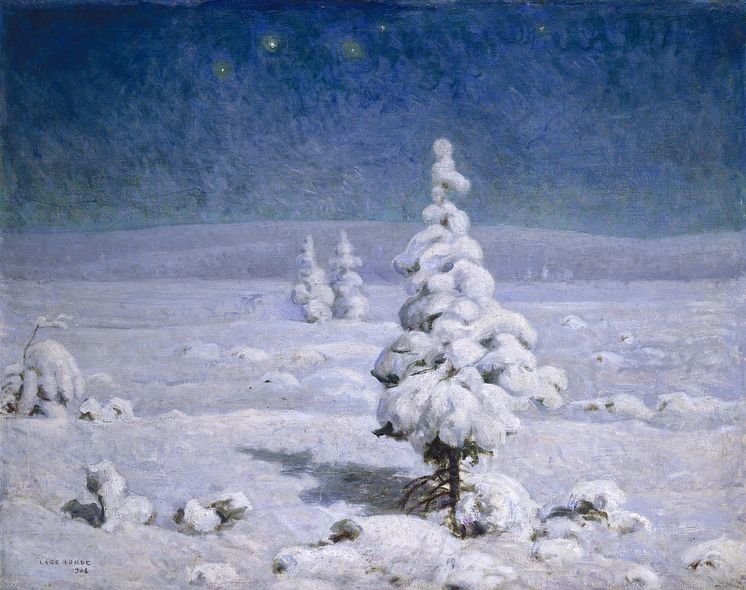 Lars Jorde, Måneskinn ved Nordseter. 1903