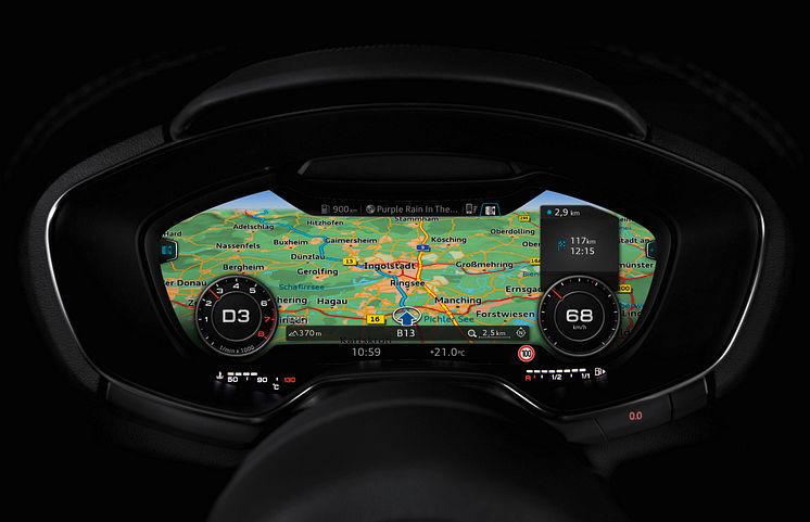 TT Coupe virtual cockpit