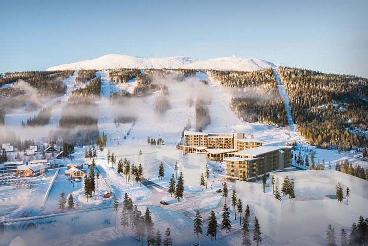 Trysil Alpine Lodge byggetrinn 1