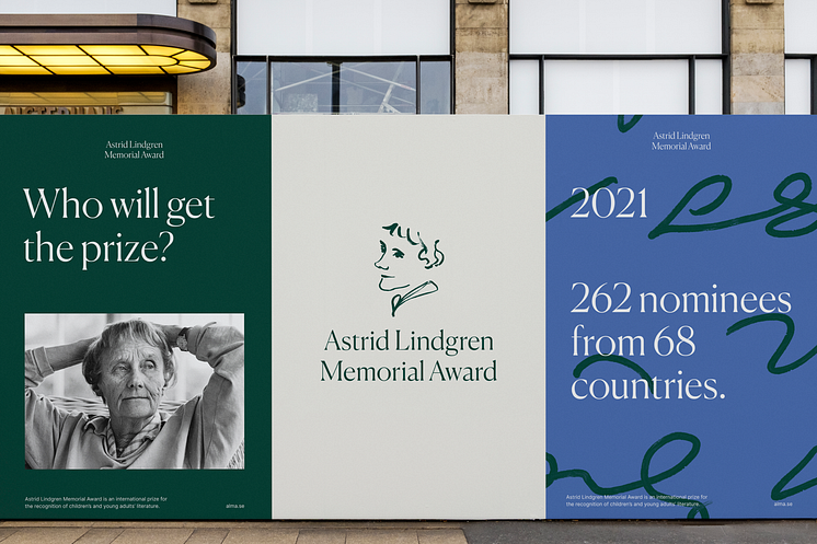 Pressbilder Visuell identitet för Astrid Lindgren Memorial Award