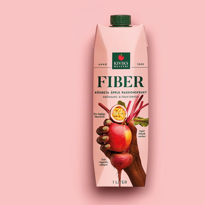 FIBER rödbeta/äpple/passionsfrukt med bakgrund