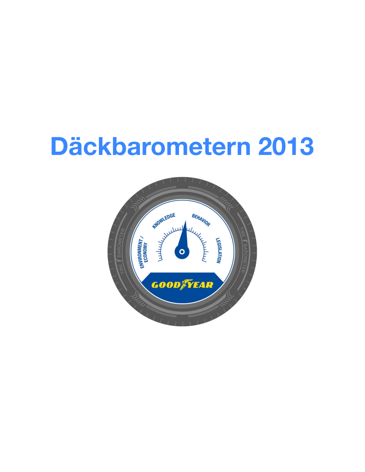 Goodyears Däckbarometer 2013