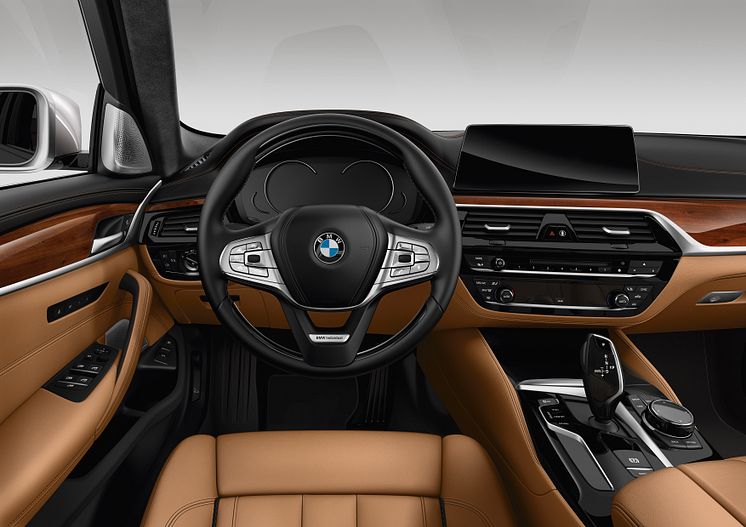 BMW 5-serie BMW Individual full fine-grain Merino-skinn i Caramel 