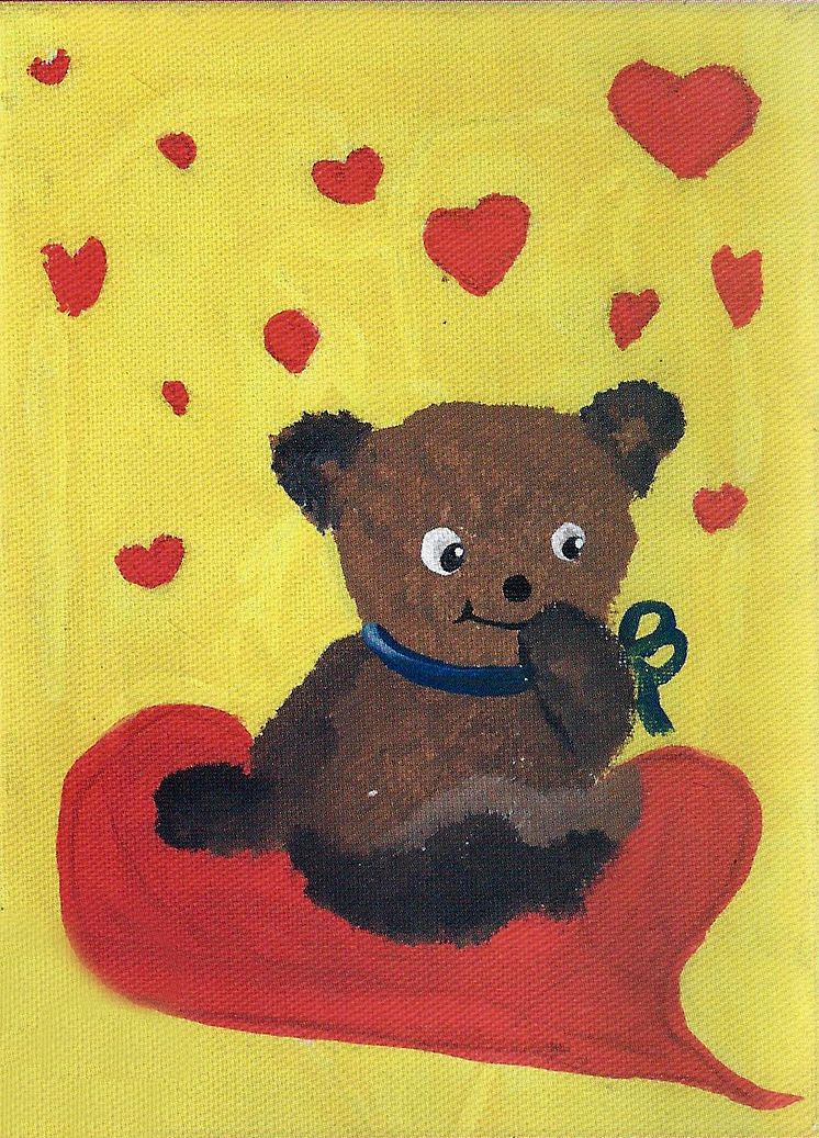 Malwettbewerb: Gesucht wird der schönste Bär mit Herz!