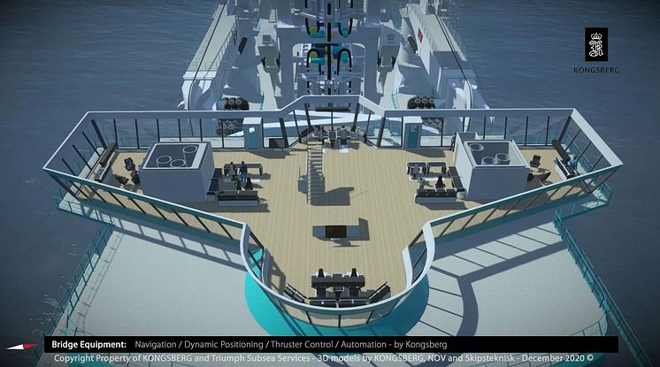 Kongsberg Maritime's Fully Integrated System is central to Triumph Subsea Services’ new Field Development Vessel