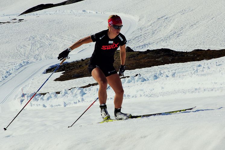 Tiril Eckhoff på Sognefjellet