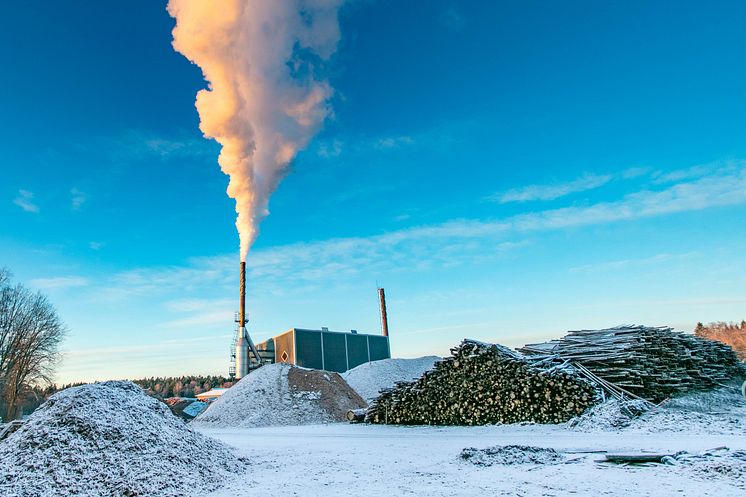 Fjärrvärmeanläggningen i Herrljunga