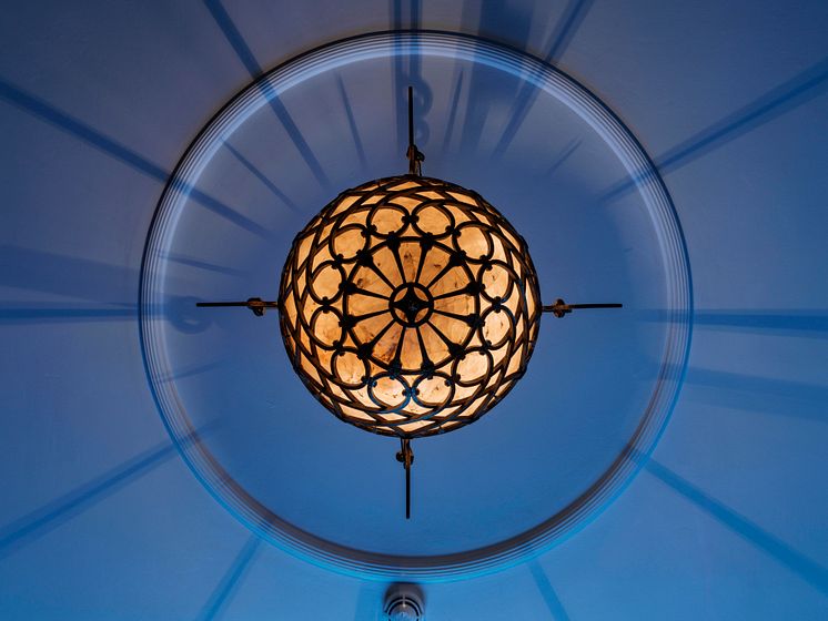 Vigelands leilighet_Lampe. Foto Øyvind Andersen