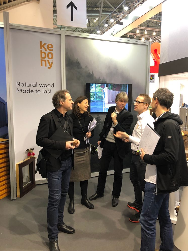 BAU 2019: Kebony gewinnt Innovationspreis