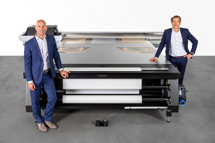 Dirk Brouns and Martijn van Hoorn, Canon Production Printing