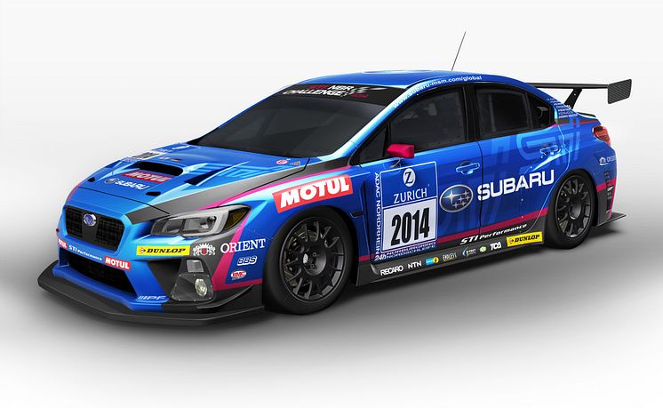 Nya Subaru WRX STI utmanar på Nürburgring