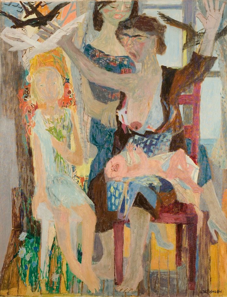 Else Hagen: Familie, 1950. 