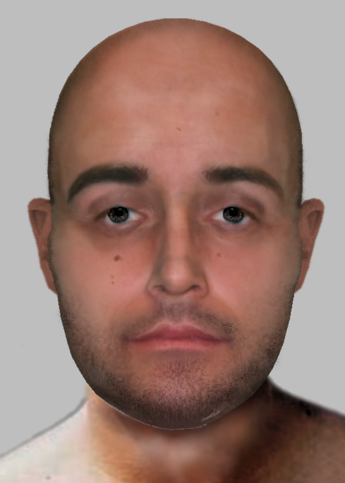 E-fit image of the man who died