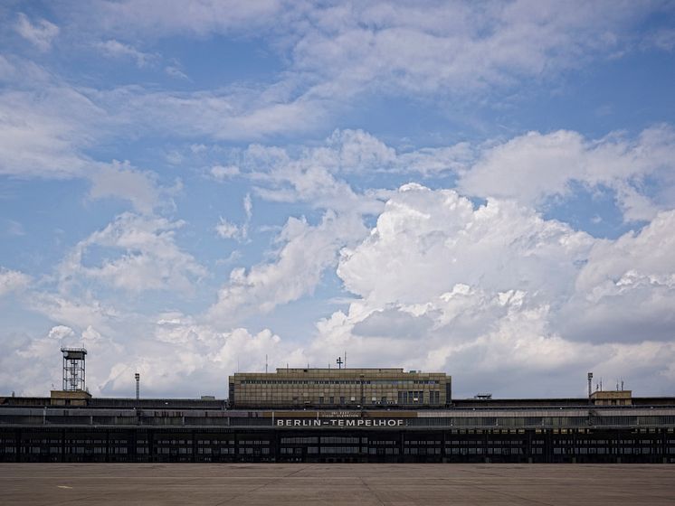 Tempelhof lufthavnen i Berlin