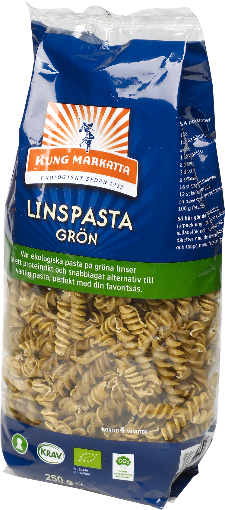 Kung Markatta Grön linspasta