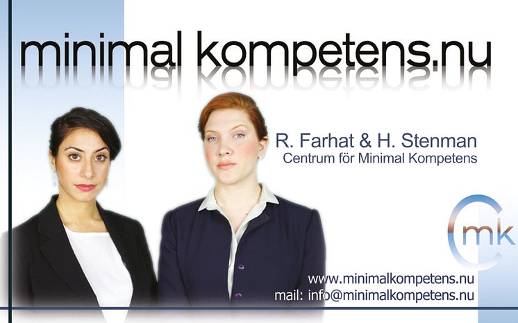 Roxy Farhat/Hanna Stenman – Minimal Kompetens