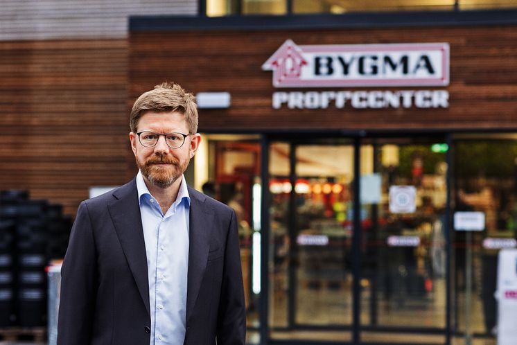 IT-direktør Esben Holdt, Bygma