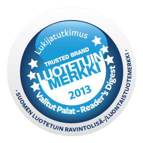 Suomen luotetuin ravintolisä-/luotaistuotemerkki