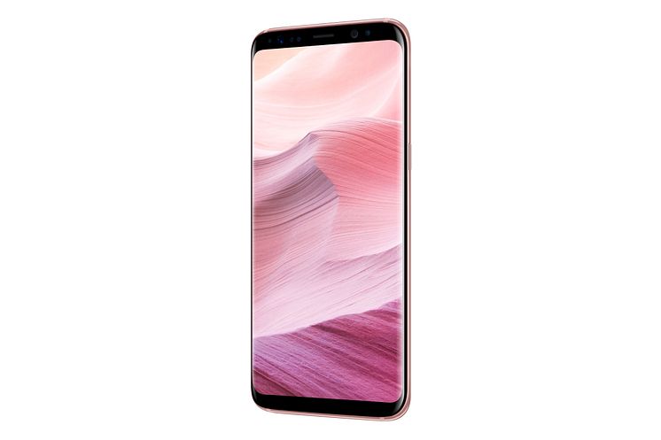 Galaxy S8 Rose Pink_Right