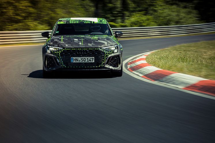 Audi RS 3 sætter ny rekord på Nürburgring Nordsløjfen