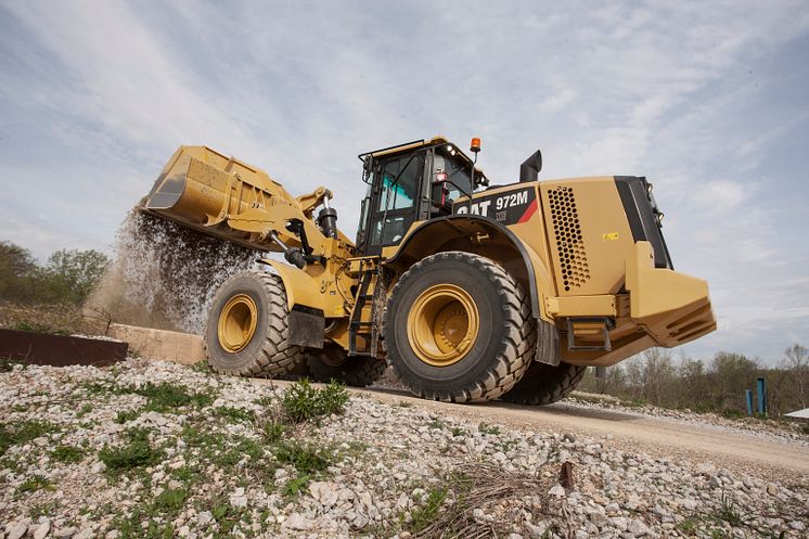 Cat 972M XE i arbete