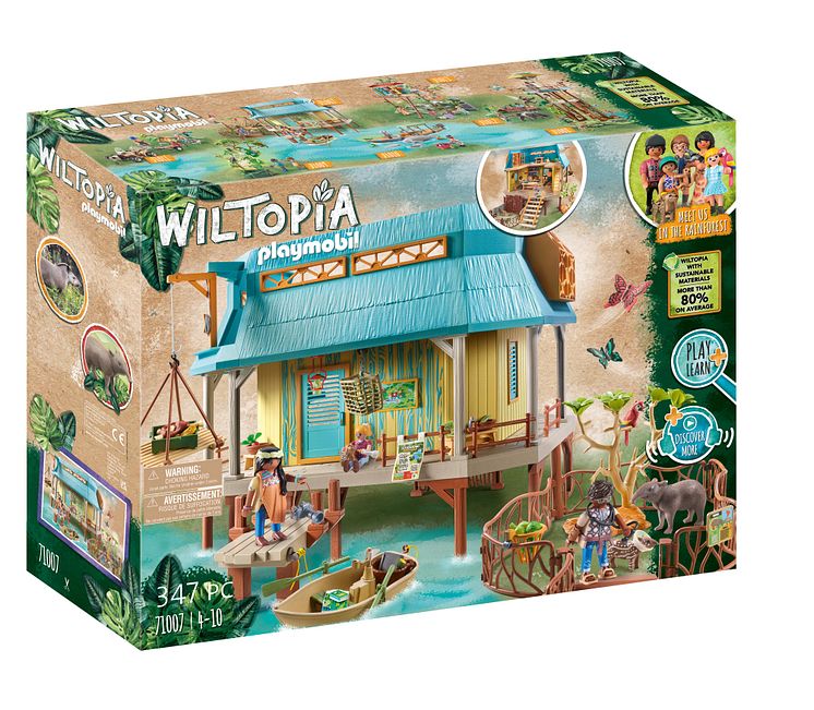 WILTOPIA Tierpflegestation (71007) von PLAYMOBIL