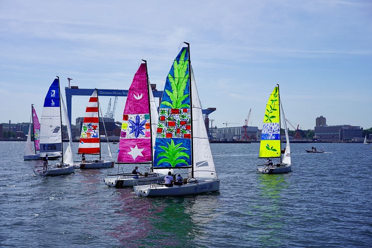 SailingArt4GlobalGoals (c)Kiel-Marketing