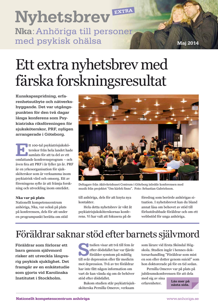 Ta del av ny forskning om psykisk ohälsa!