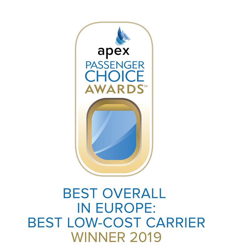 APEX - Best Low Cost Carrier in Europe 2019