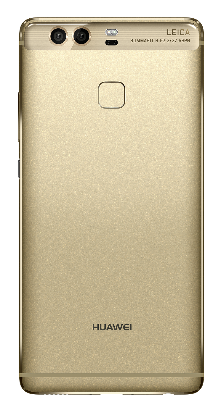 Huawei P9 Haze Gold back high res