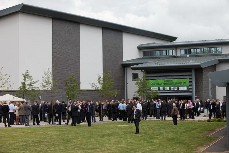 Hitachi Rail / Amazon Park Open Day attracts 1,000 companies interested in getting involved in IEP trains