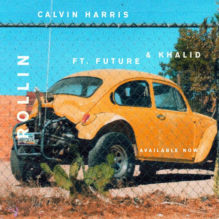 Calvin Harris - "Rollin" omslag